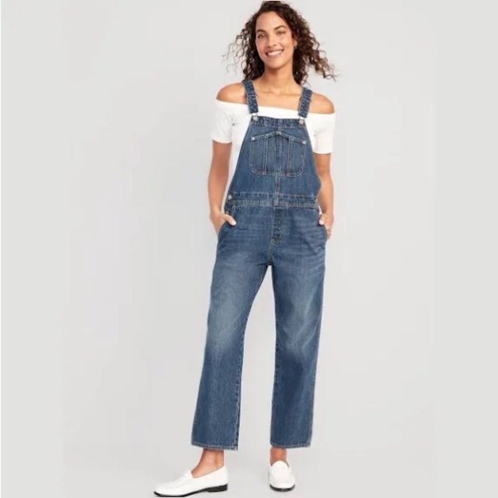 Old Navy denim overalls